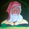 Peinture sur toile : Sagesse étoilée